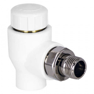 Термоклапан верхний для радиатора угловой PP-R