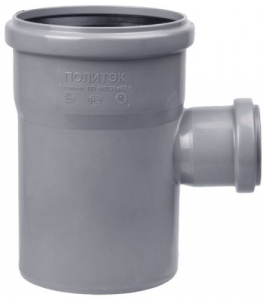 Тройник ПП 110х 50/90(87)гр (50 шт/упак) вн.кан ТЕВО