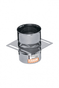 Площадка монтажная одностенная (430/0,8мм) Ф120