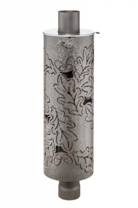 Дымоход - конвектор Дубы, D115мм, L1м, (Антик)