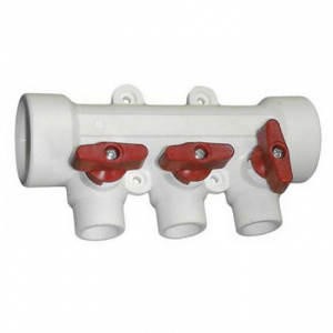 Коллектор 32х20х3 вых. красн.