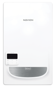 Котел газовый NAVIEN DELUXE S 24k PRO Coaxial, двухконтурный, закрытая, настенный