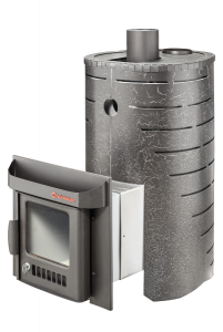 Печь для бани Мини ПФ (Лайн) телескопический тоннель