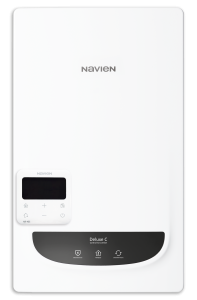 Котел газовый NAVIEN Deluxe C - 24k PRO COAXIAL White Comfort, двухконтурный, закрытая, настенный