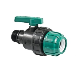 Кран ПЭ шаровой НР  40x1.1/4