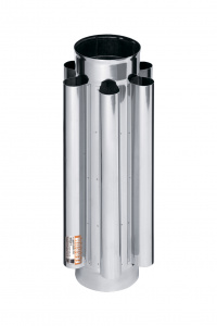 Дымоход-конвектор (439/0,8мм) Ф130