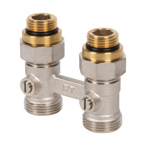 Узел прямой двойной для нижнего подключения радиатора 1/2 х 3/4 евроконус ROYAL THERMO НС-1281631 Узел прямой двойной для нижнего подключения радиатора 1/2 х 3/4 евроконус ROYAL THERMO НС-1281631