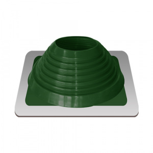 Проходник для крыш №8 (178-330мм) зеленый, силикон