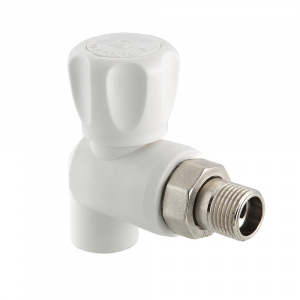 Кран шаровый угловой PP-R  20-1/2 (80/5) Valtec