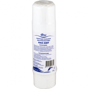 Фото Картридж GAC 10KDF с бактериостатической загрузкой KDF. 