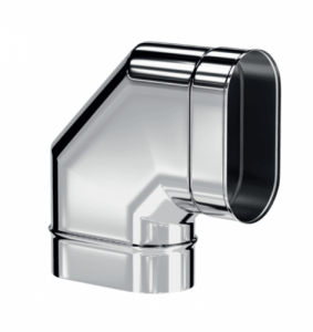 Колено угол 90° 100х200 бол. (Oval: 316/0,8) CRAFT