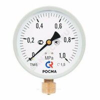 Манометр ТМ -510Р.00 0..1,0 МПа, 100мм G1/2 Росма