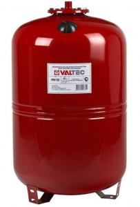 Расширительный бак для отопления 150 л КРАСНЫЙ (с ножками)