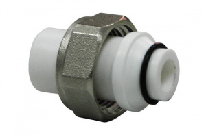 Штуцер евроконус с накидной гайкой 20х3/4