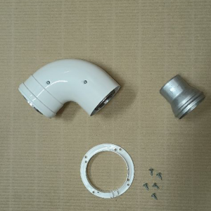 Колено коаксиальное стартовое 60х100 УНИВЕРСАЛЬНОЕ