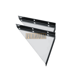 Консоль К2  L-330 (430/2шт) RAL 8017 Феррум