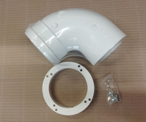 Колено коаксиальное стартовое 60/100 90гр. Navien