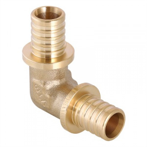 Угольник 25(3,5)х25(3,5) мм для сшитого полиэтилена аксиальный надвижной Valtec